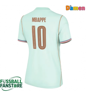 Frankreich Kylian Mbappe #10 Replik Auswärtstrikot Damen WM 2026 Kurzarm